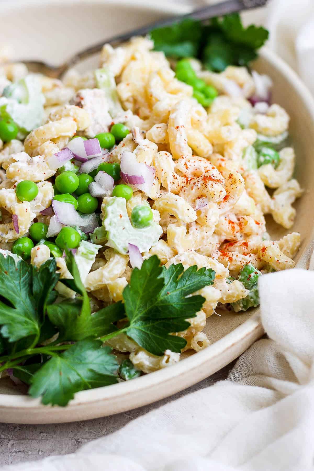 A simple tuna pasta salad recipe.