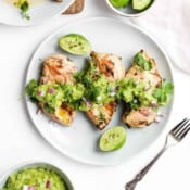 The best recipe for cilantro lime chicken.