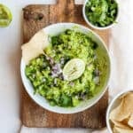 The best homemade guacamole recipe.