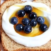Super easy yogurt toast recipe.