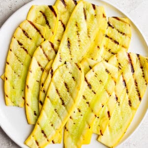 The best grilled yellow squash recipe.