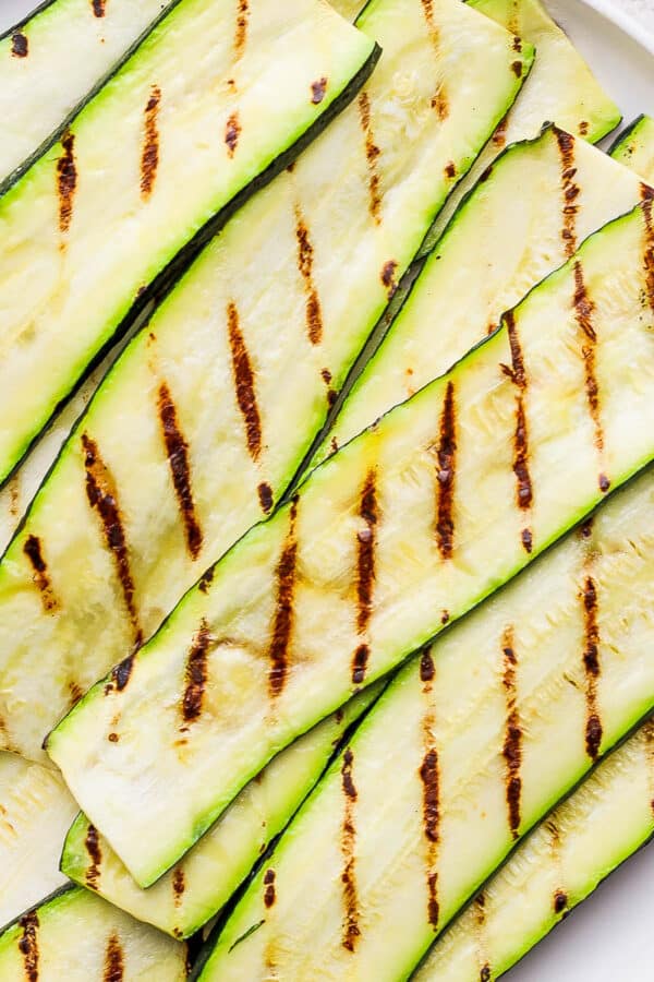 The best grilled zucchini recipe.