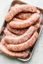 How to Grill Brats (grilled brats) - The Wooden Skillet