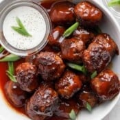 The best bbq meatballs recipe.