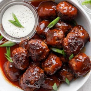 The best bbq meatballs recipe.