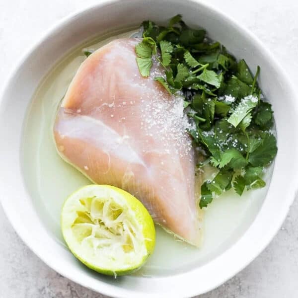 A super easy cilantro lime marinade recipe.
