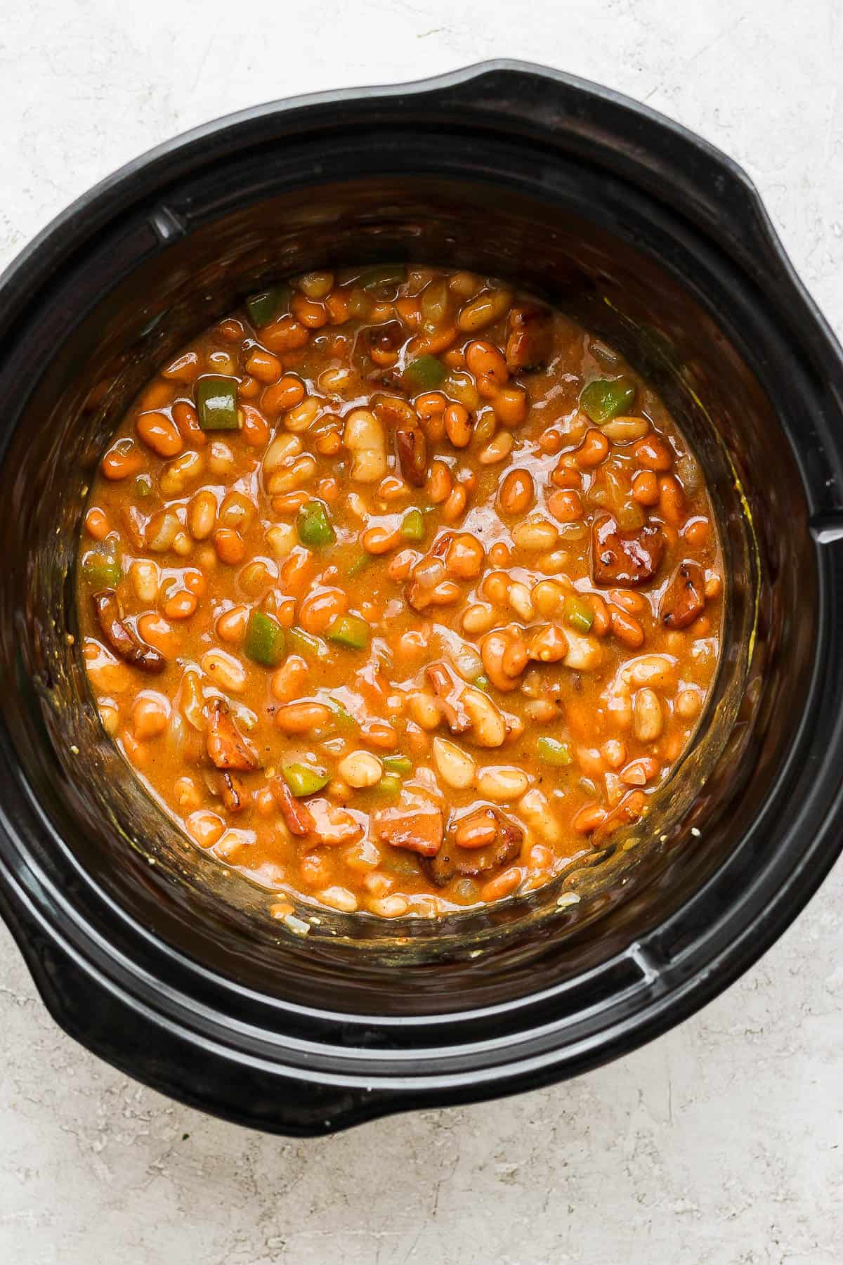 Slow Cooker Baked Beans - The Magical Slow Cooker