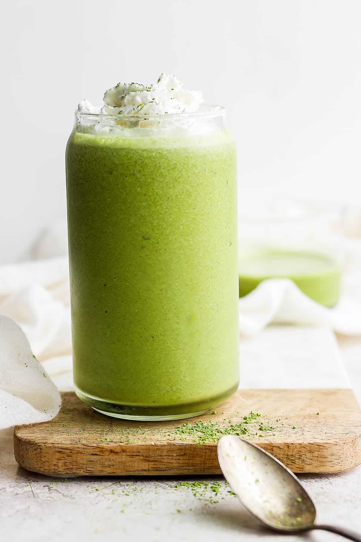 Matcha Smoothie - The Wooden Skillet