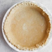 An easy homemade pie crust recipe.