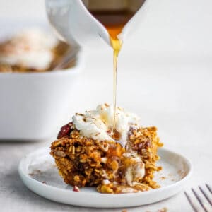 The best pumpkin oatmeal bake recipe.