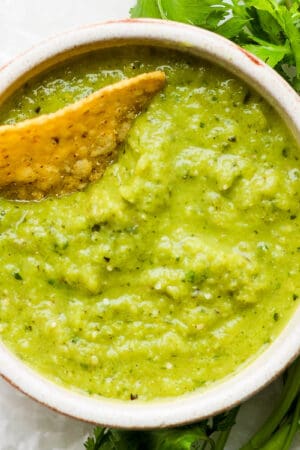 The best homemade salsa verde recipe.