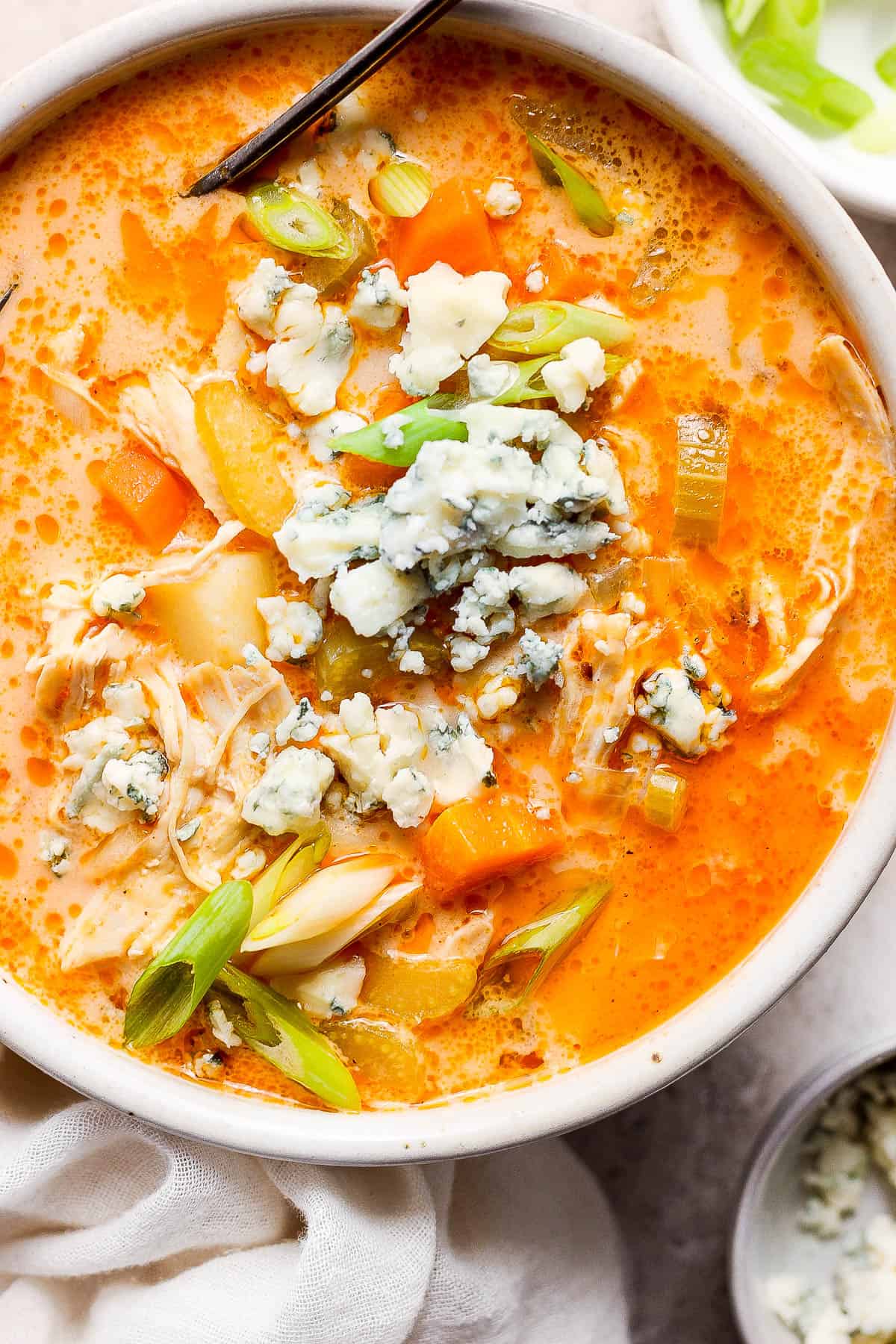 Buffalo Chicken Soup - Low Carb, Gluten Free