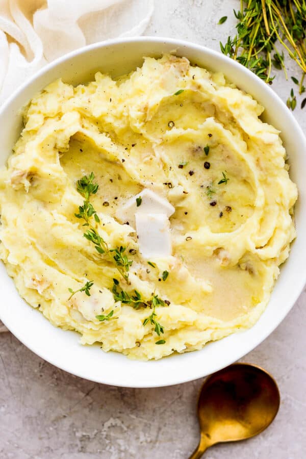Dairy Free Mashed Potatoes - The Wooden Skillet
