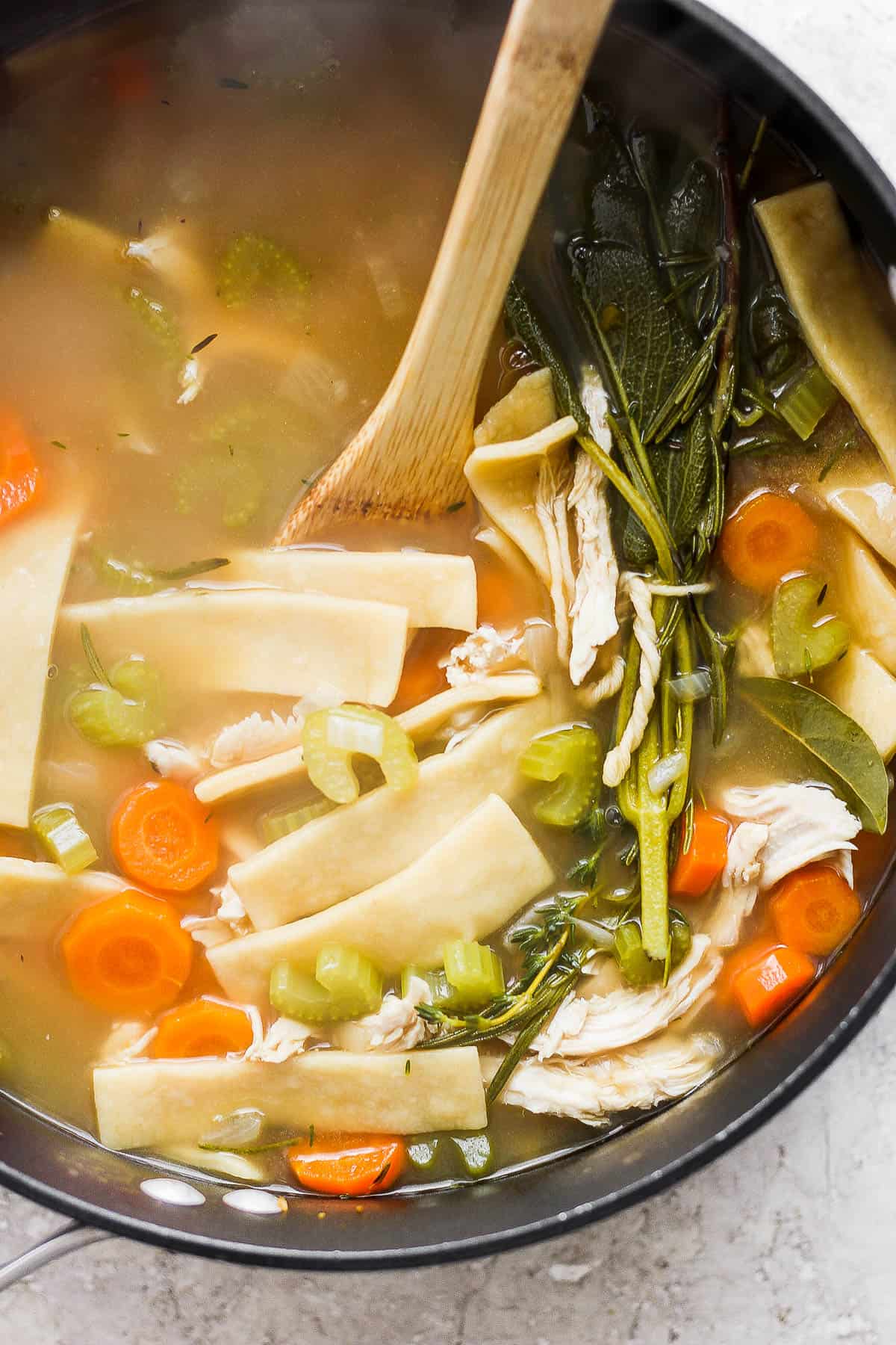 The BEST Chicken Soup Recipe - The Wooden Skillet