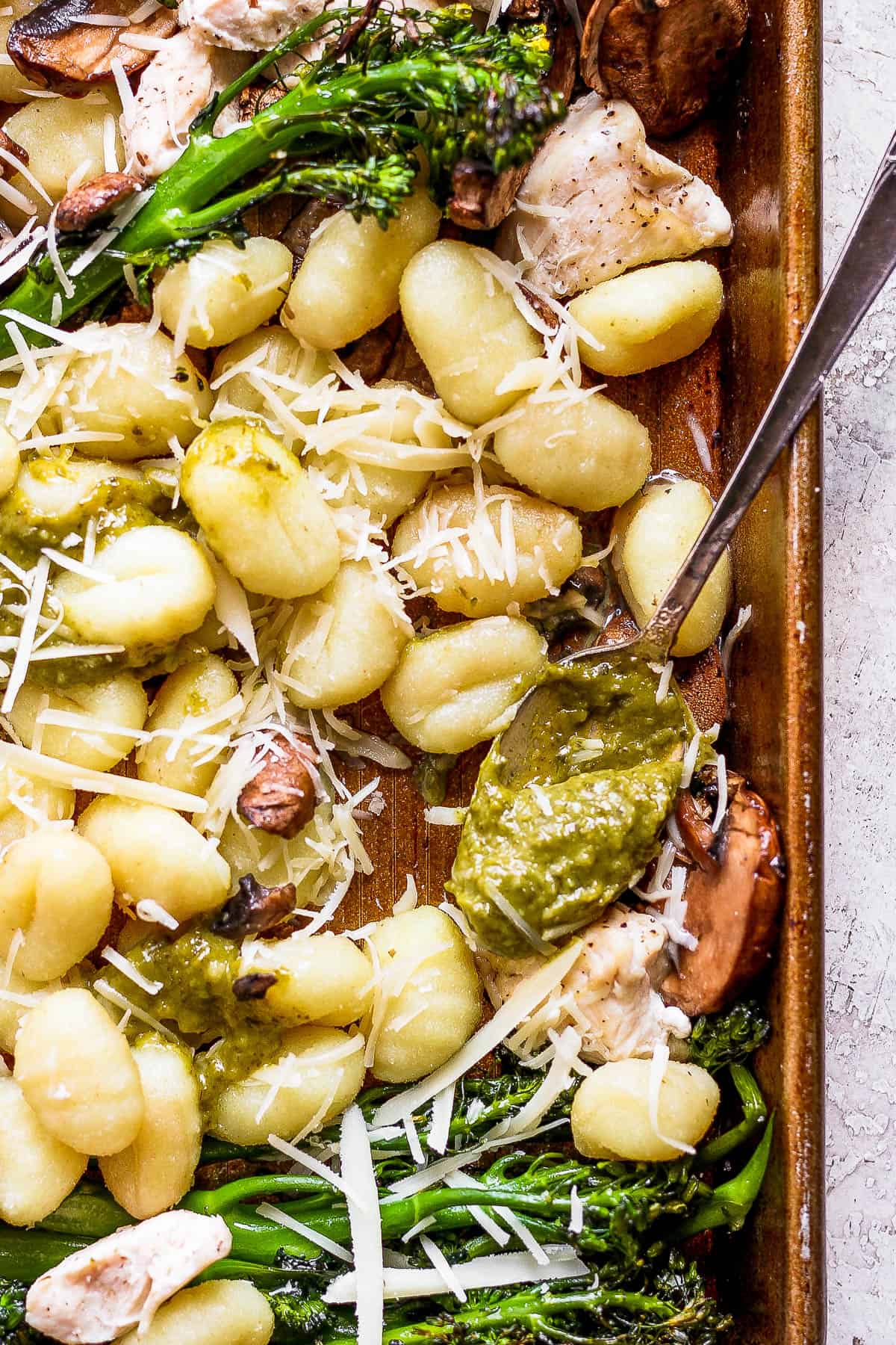 The best recipe for sheet pan gnocchi.