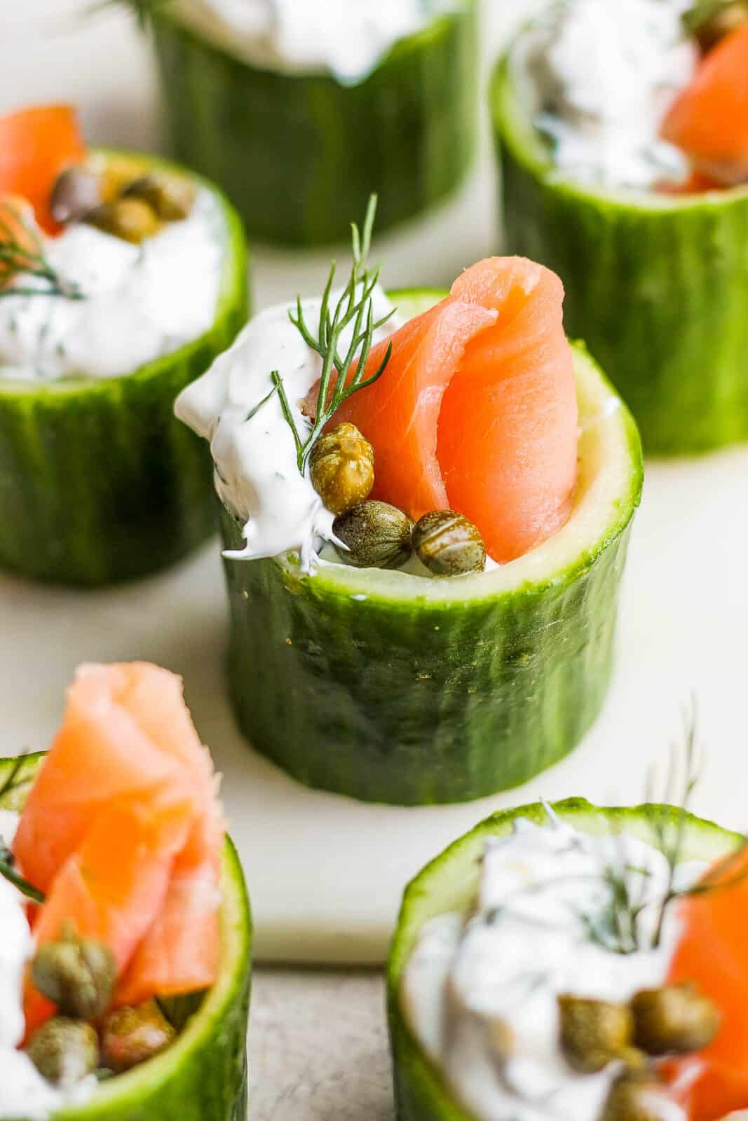Smoked Salmon Appetizer - The Wooden Skillet