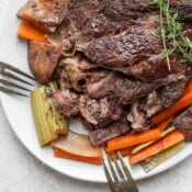 The best slow cooker pot roast recipe.