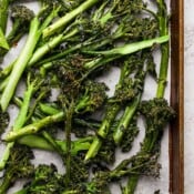 The best recipe for oven roasted broccolini.