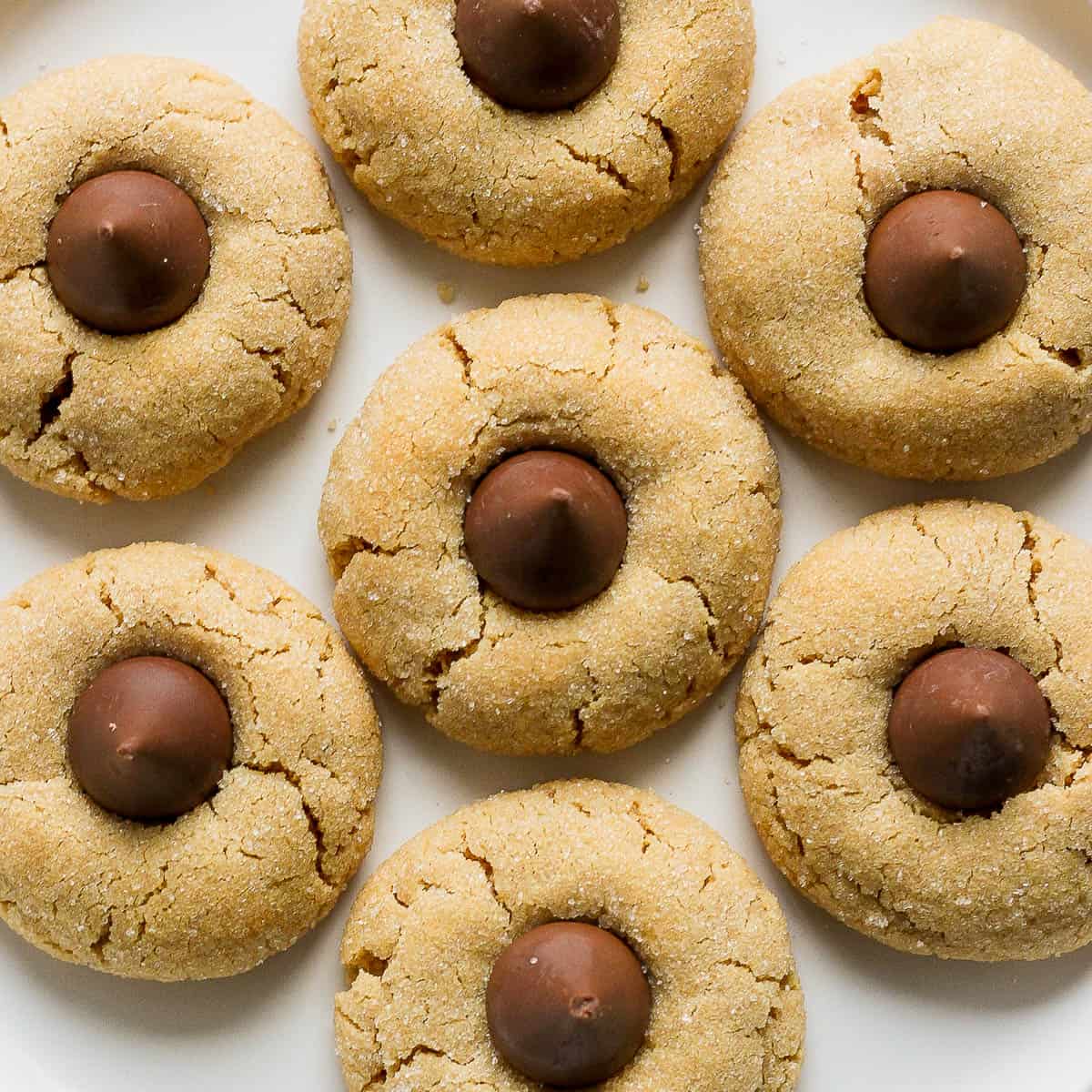 Gluten-Free Peanut Butter Blossoms