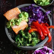 The best salmon power bowl recipe.