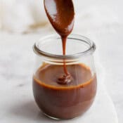 The best vegan caramel sauce.