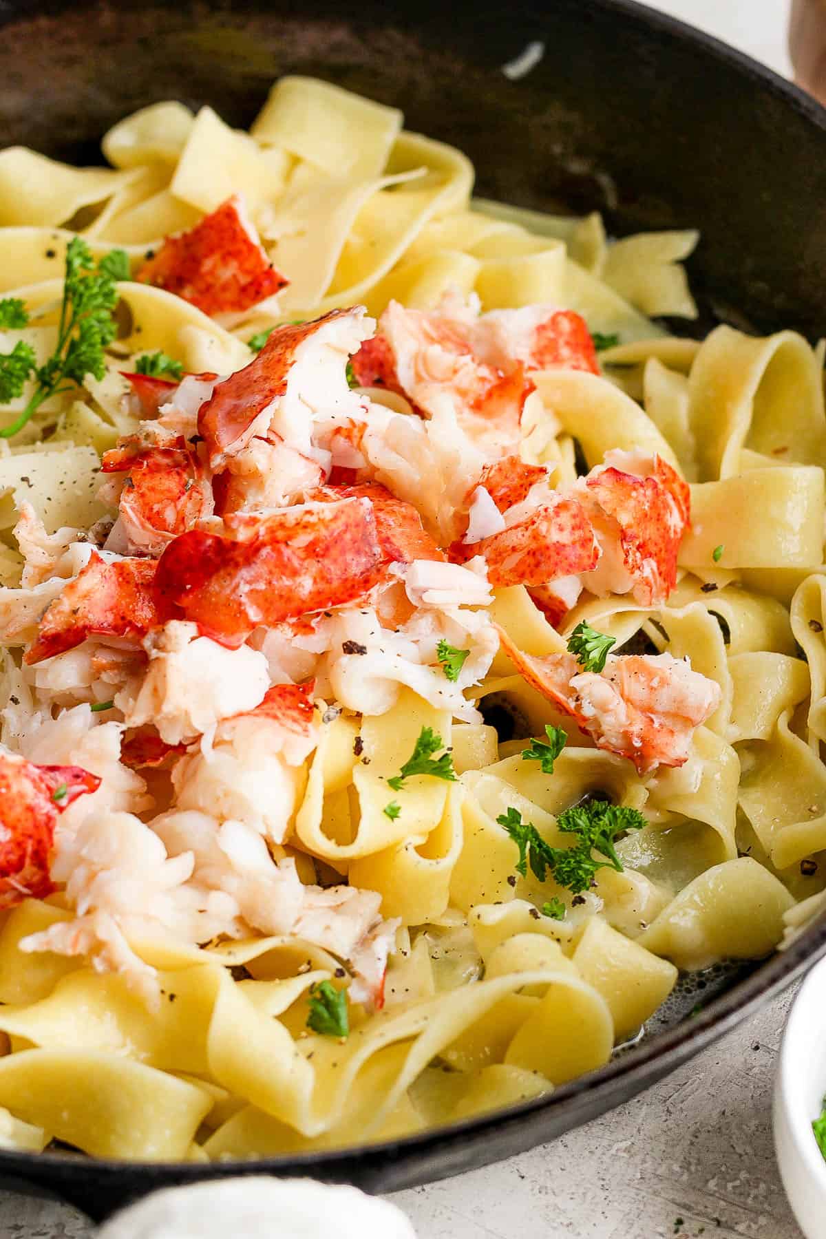 The best lobster pasta recipe.