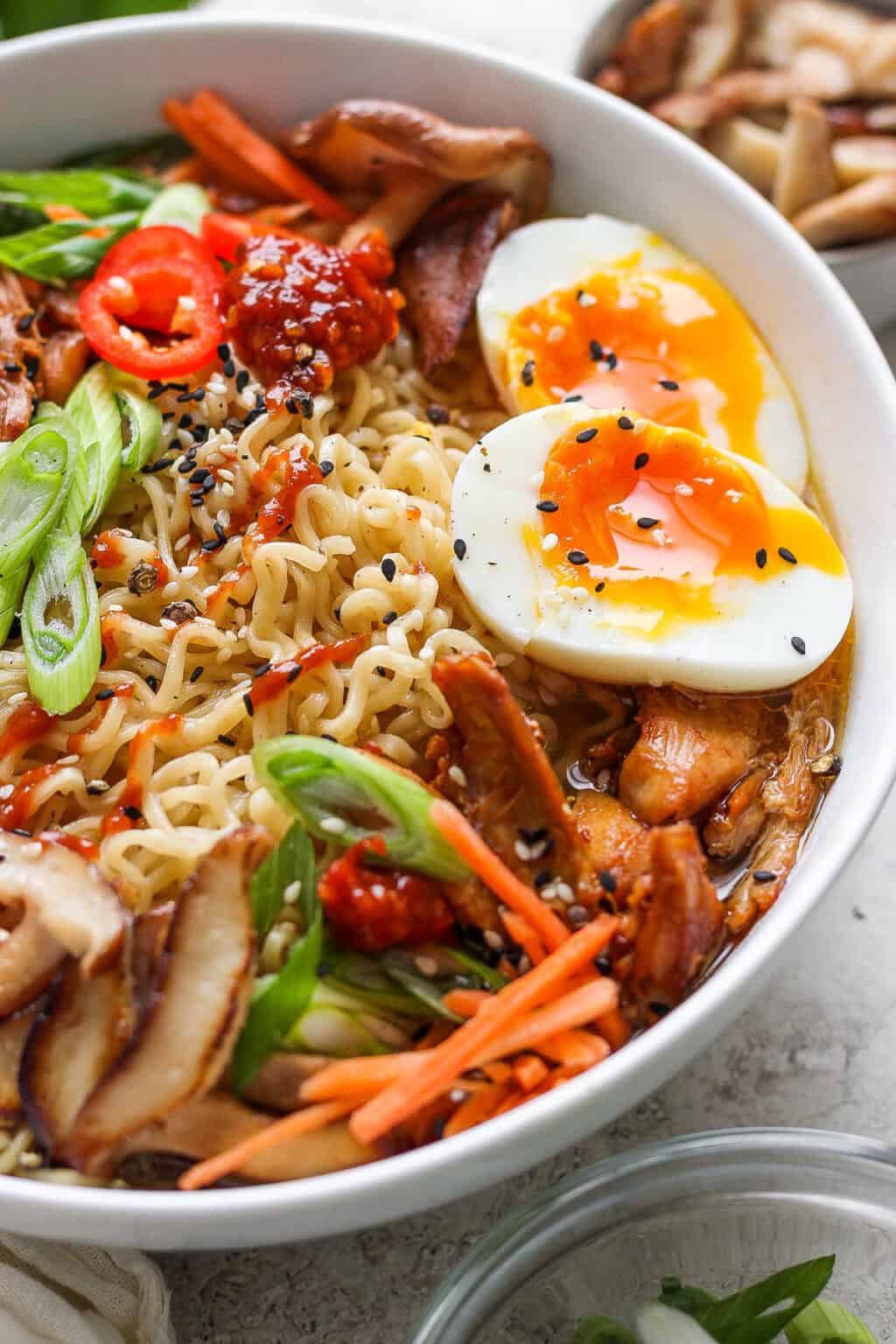 Chicken Ramen - The Wooden Skillet