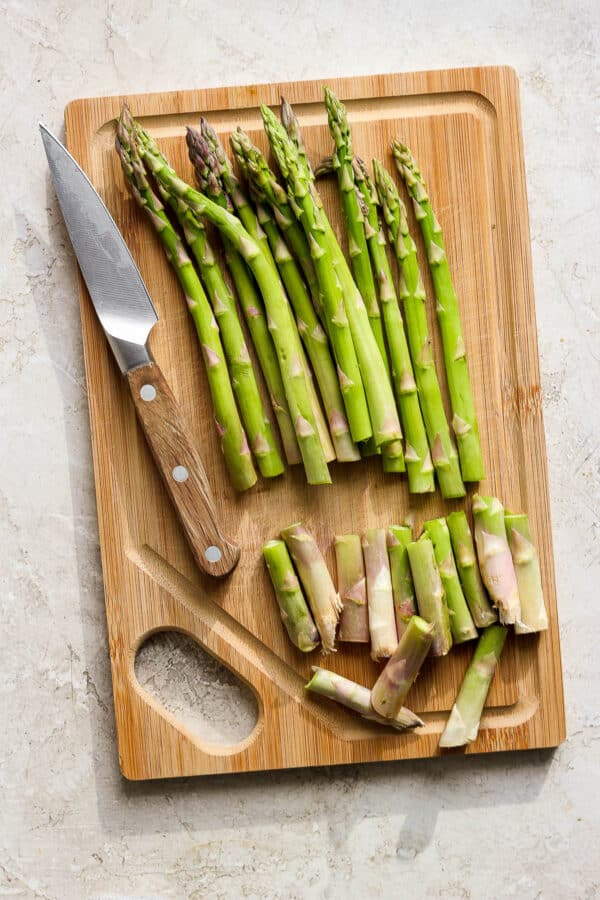 How to Trim Asparagus The Wooden Skillet