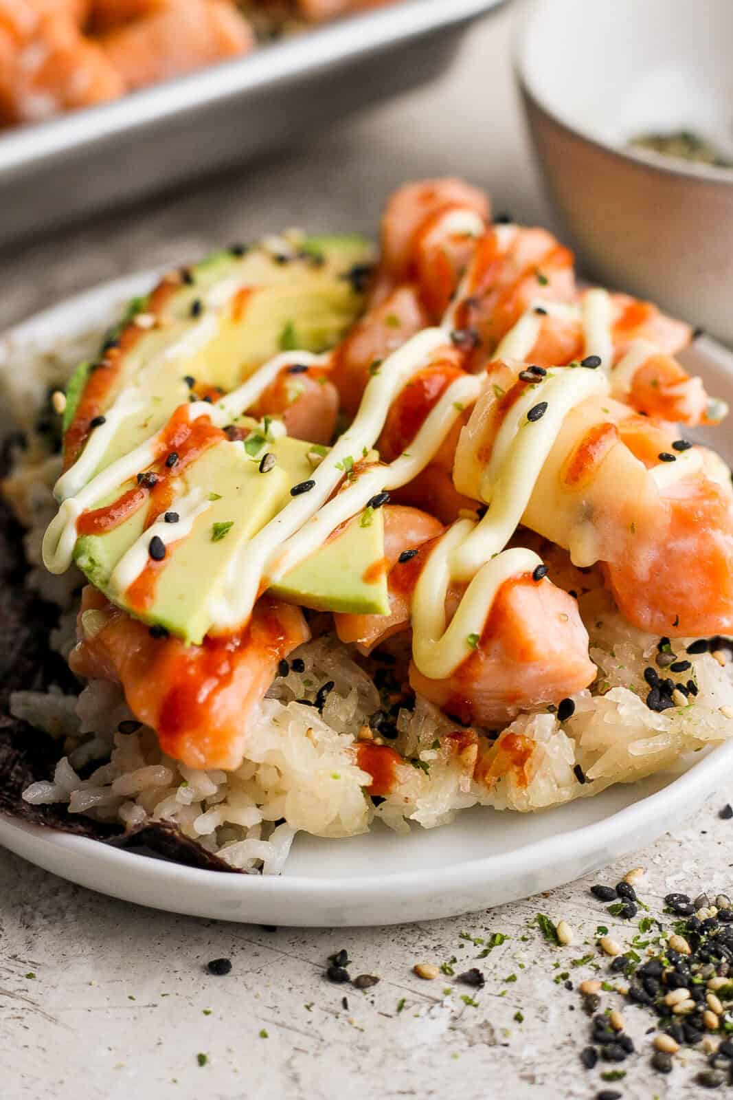 Sushi Bake - The Wooden Skillet