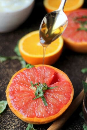 The best recipe for caramelized grapefruit.