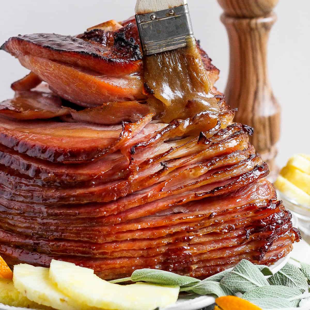 3 Ingredient Ham Glaze - The Wooden Skillet