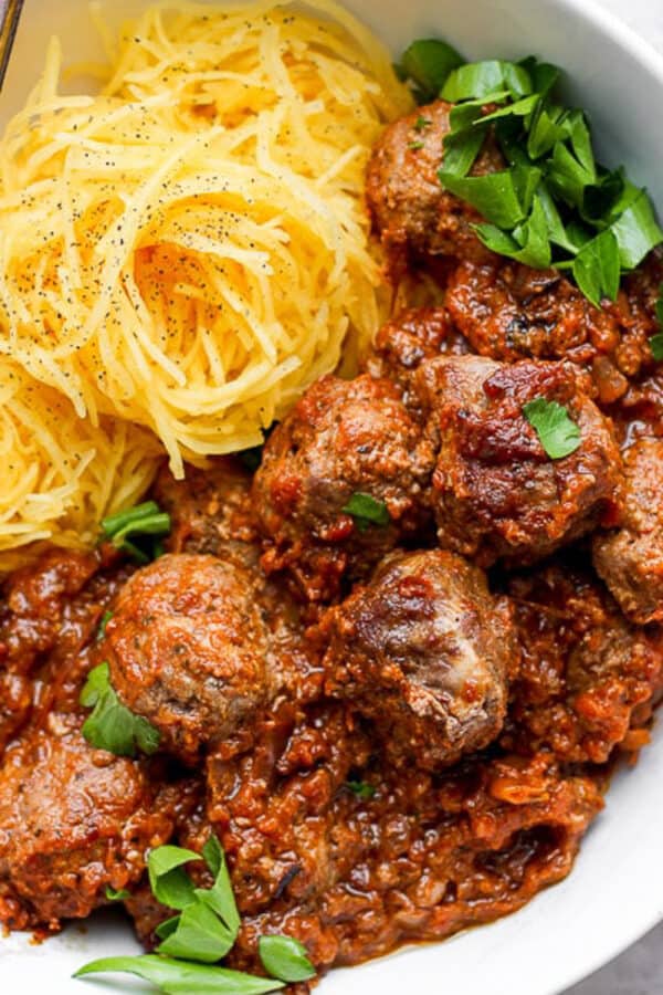 The best recipe for baked Italian meatballs.