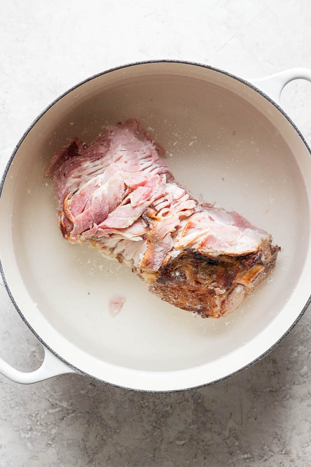 Ham Bean Soup - The Wooden Skillet