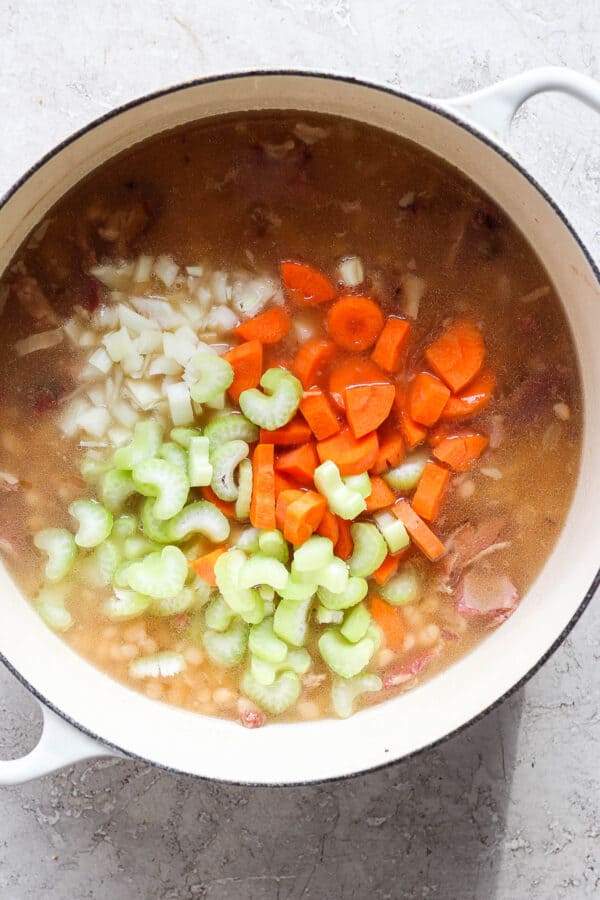 Ham Bean Soup - The Wooden Skillet