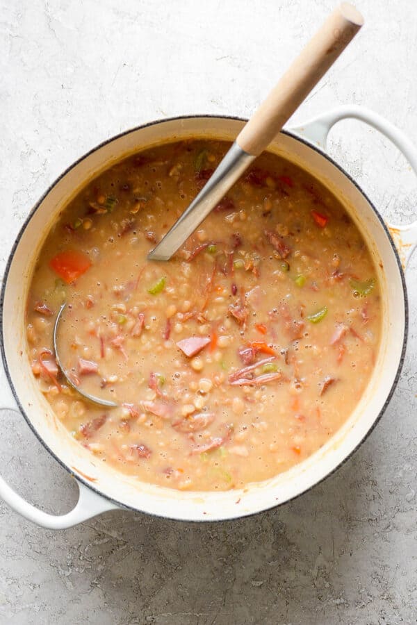 Ham Bean Soup - The Wooden Skillet