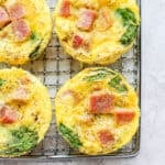 The best recipe for easy ham and egg cups.