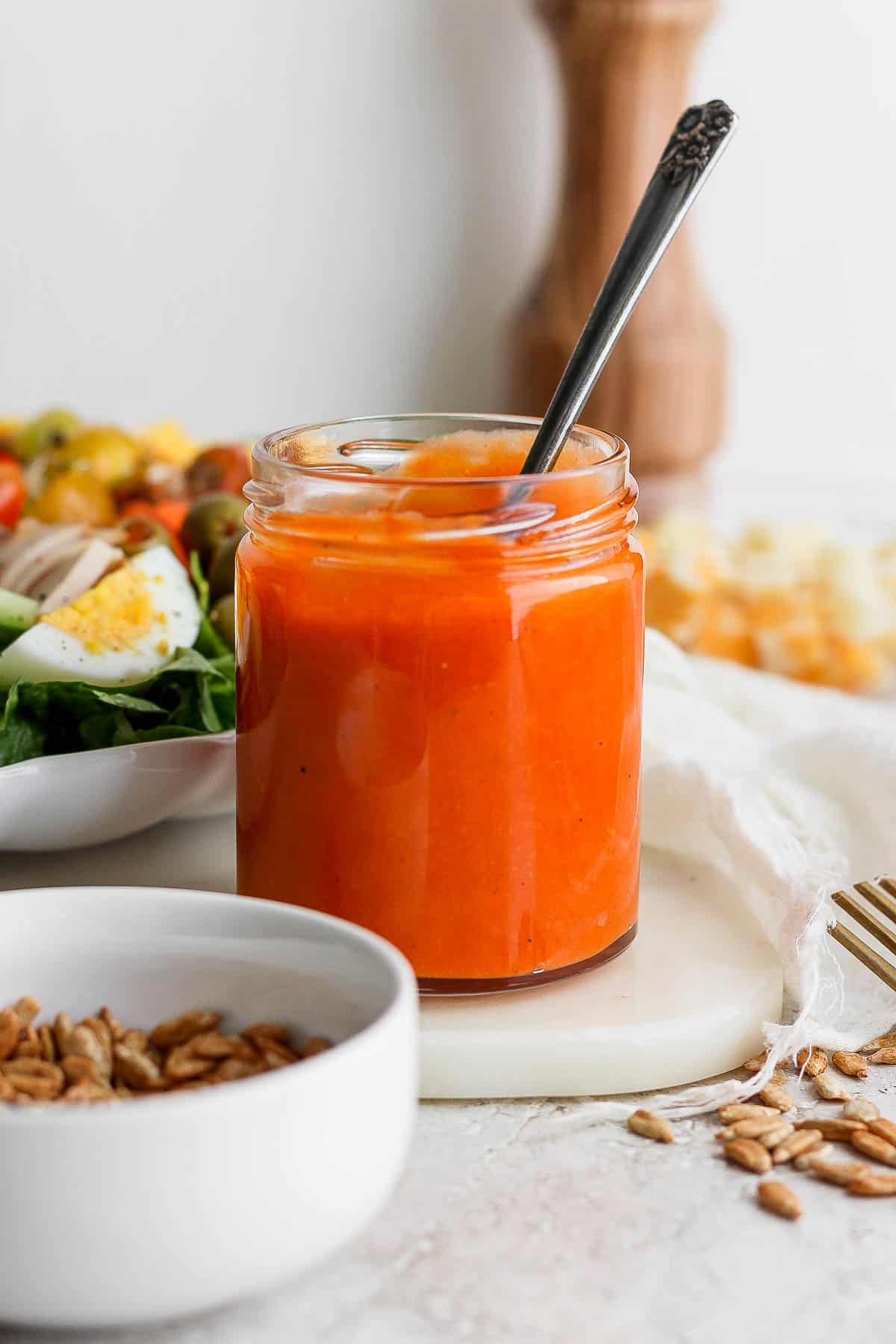 The best recipe for a homemade french dressing.