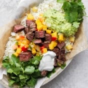The best recipe for burrito bowls.