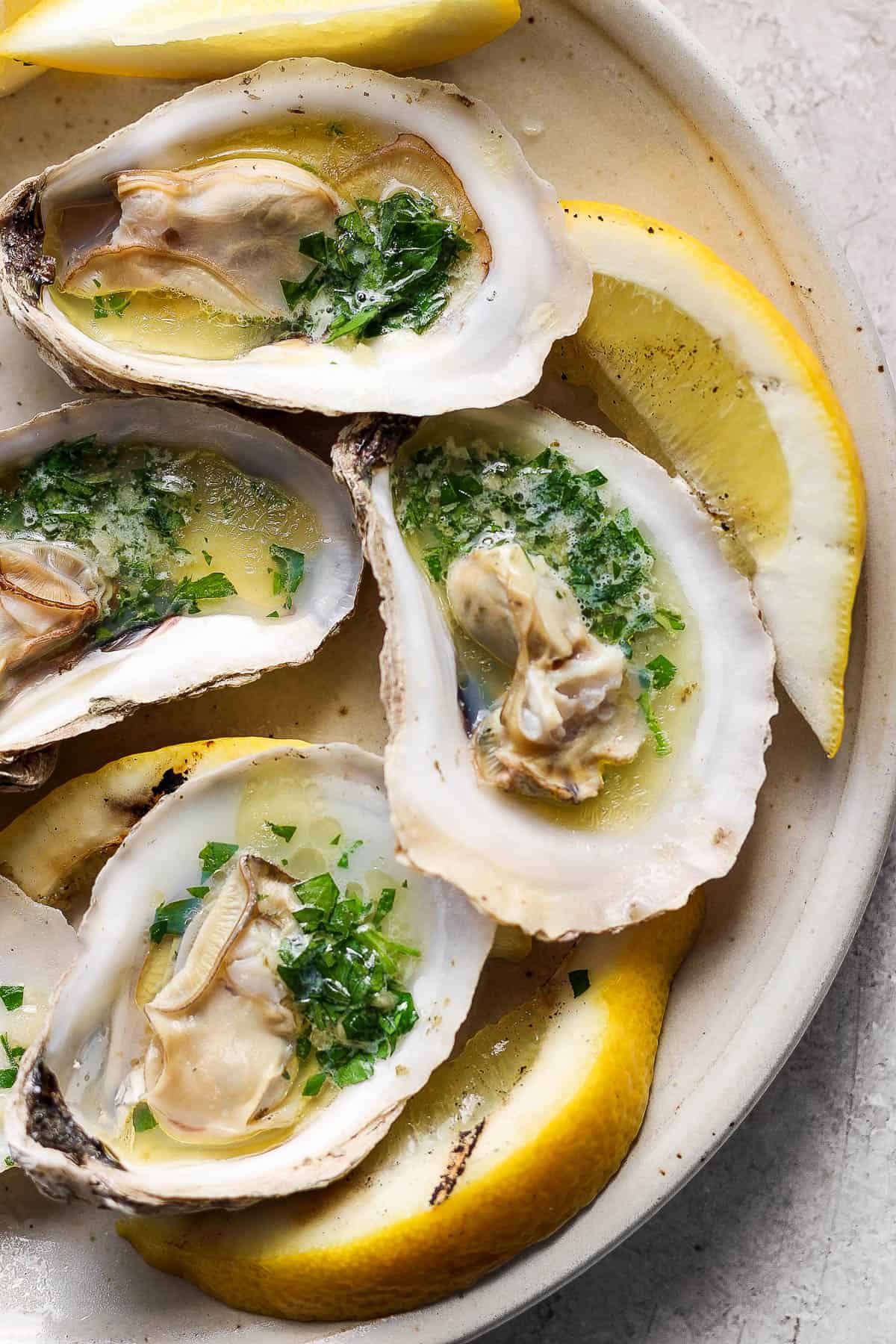 The best recipe for oysters on the half shell.