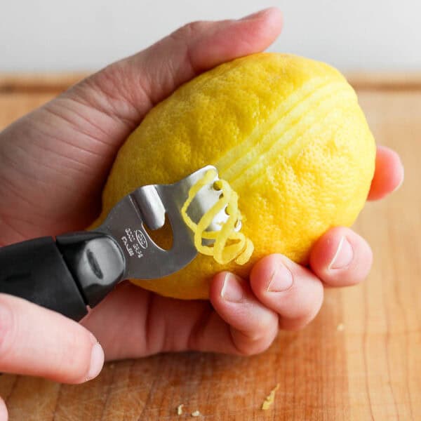 How to Zest a Lemon (5 ways) - The Wooden Skillet