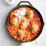 An easy recipe for a chicken tomato skillet.