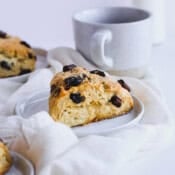 The best chocolate cherry scones recipe.