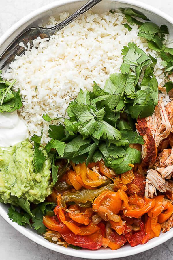 The best slow cooker chicken fajitas recipe.