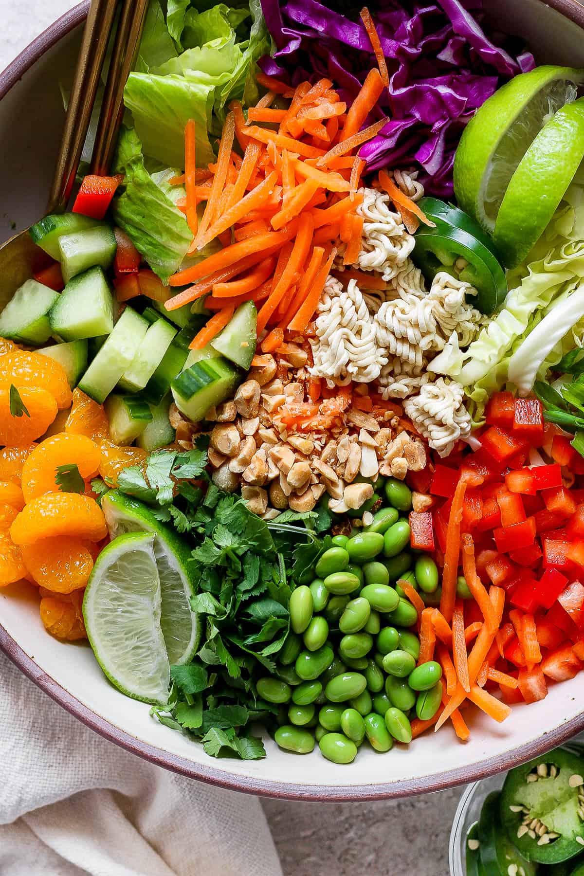 The best recipe for ramen salad.