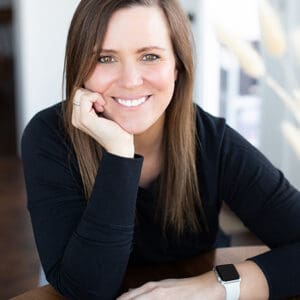 A head shot of CEO and creator, Erin Jensen.