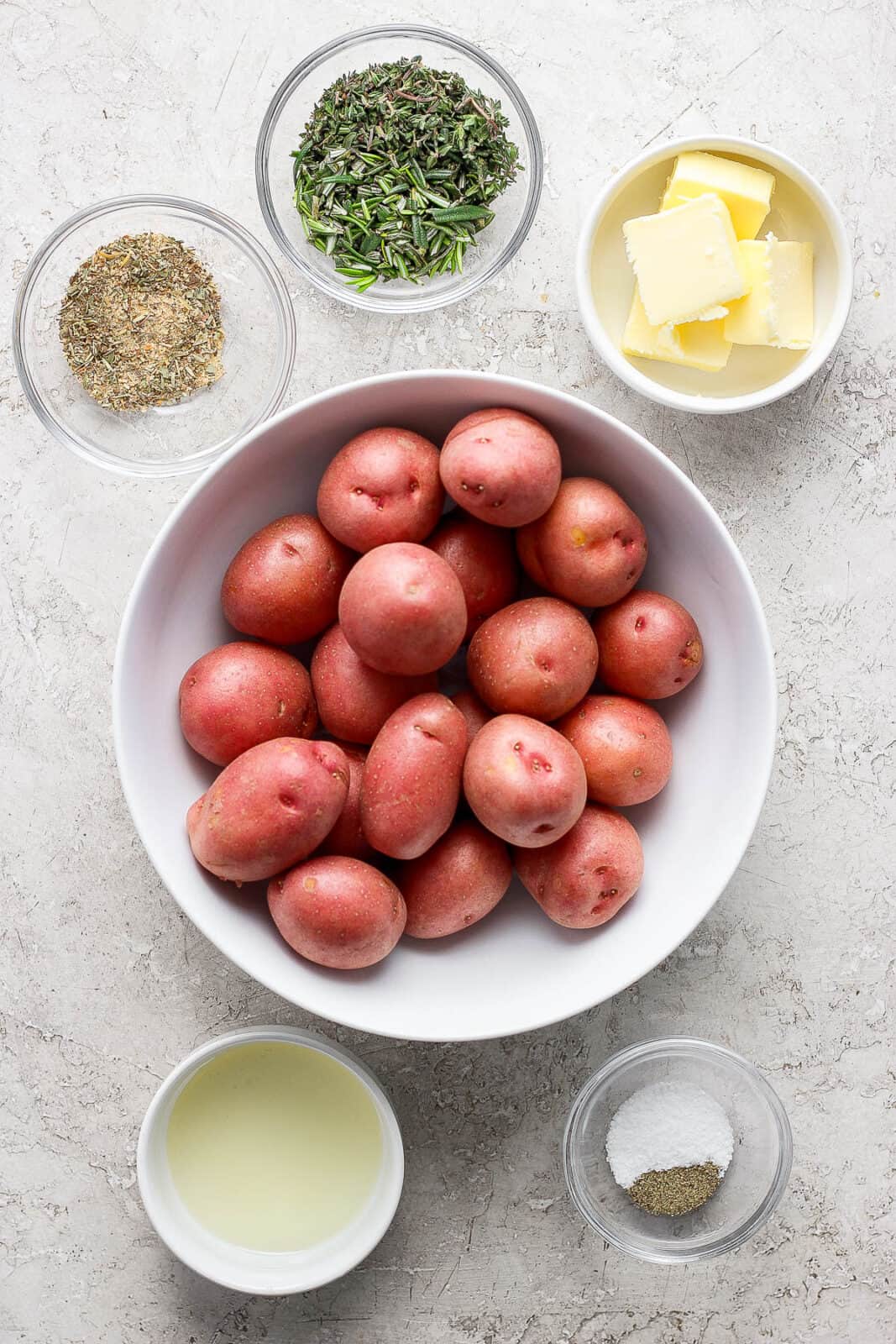 Herbed Butter Boiled Potatoes - The Wooden Skillet