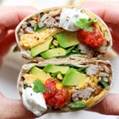 The best breakfast burritos recipe.