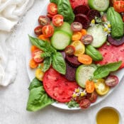 The best recipe for a vegan beet salad.