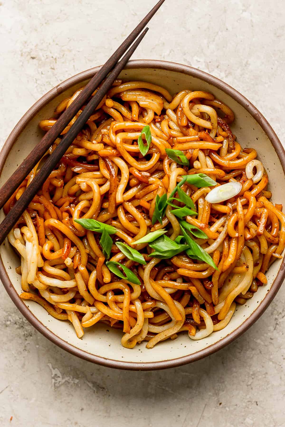 The best recipe for easy hibachi noodles.