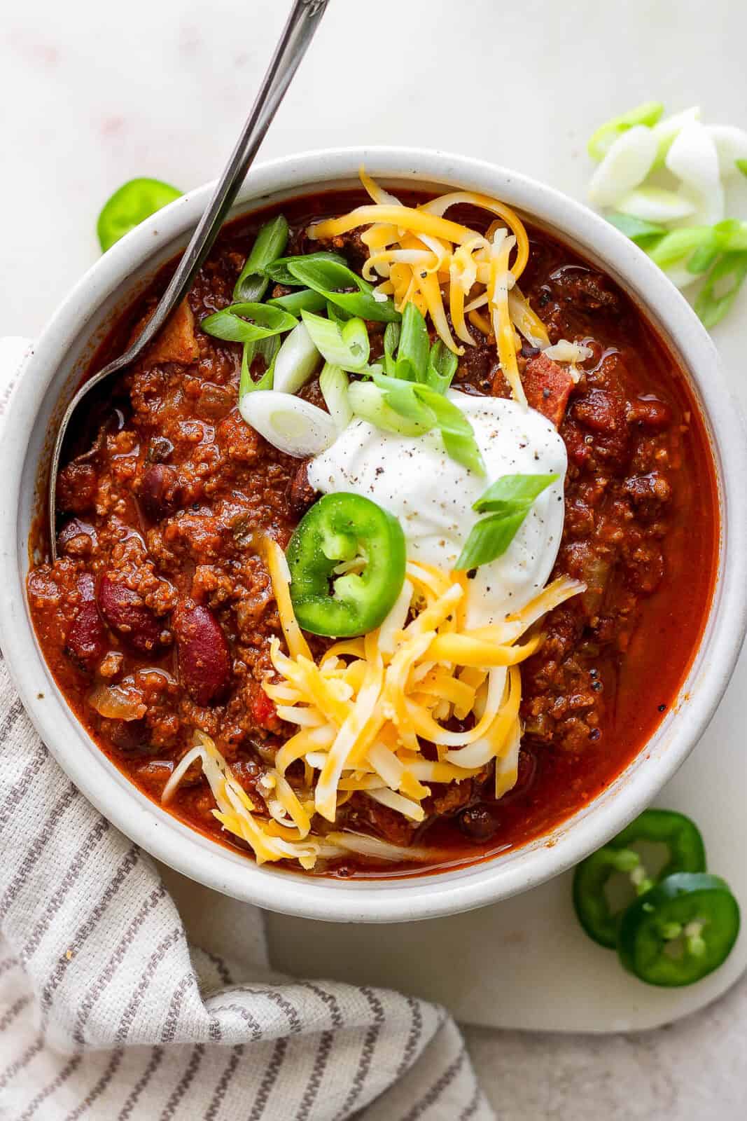 Bison Chili - The Wooden Skillet